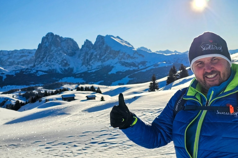 Wanderreisen Winterwanderung Seiser Alm 035